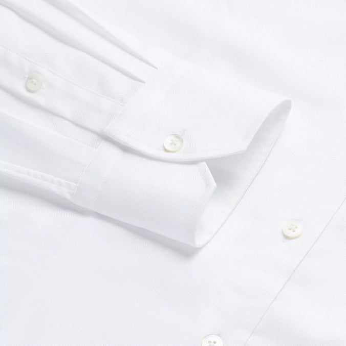 White Tailored Fit Royal Oxford Formal Shirt