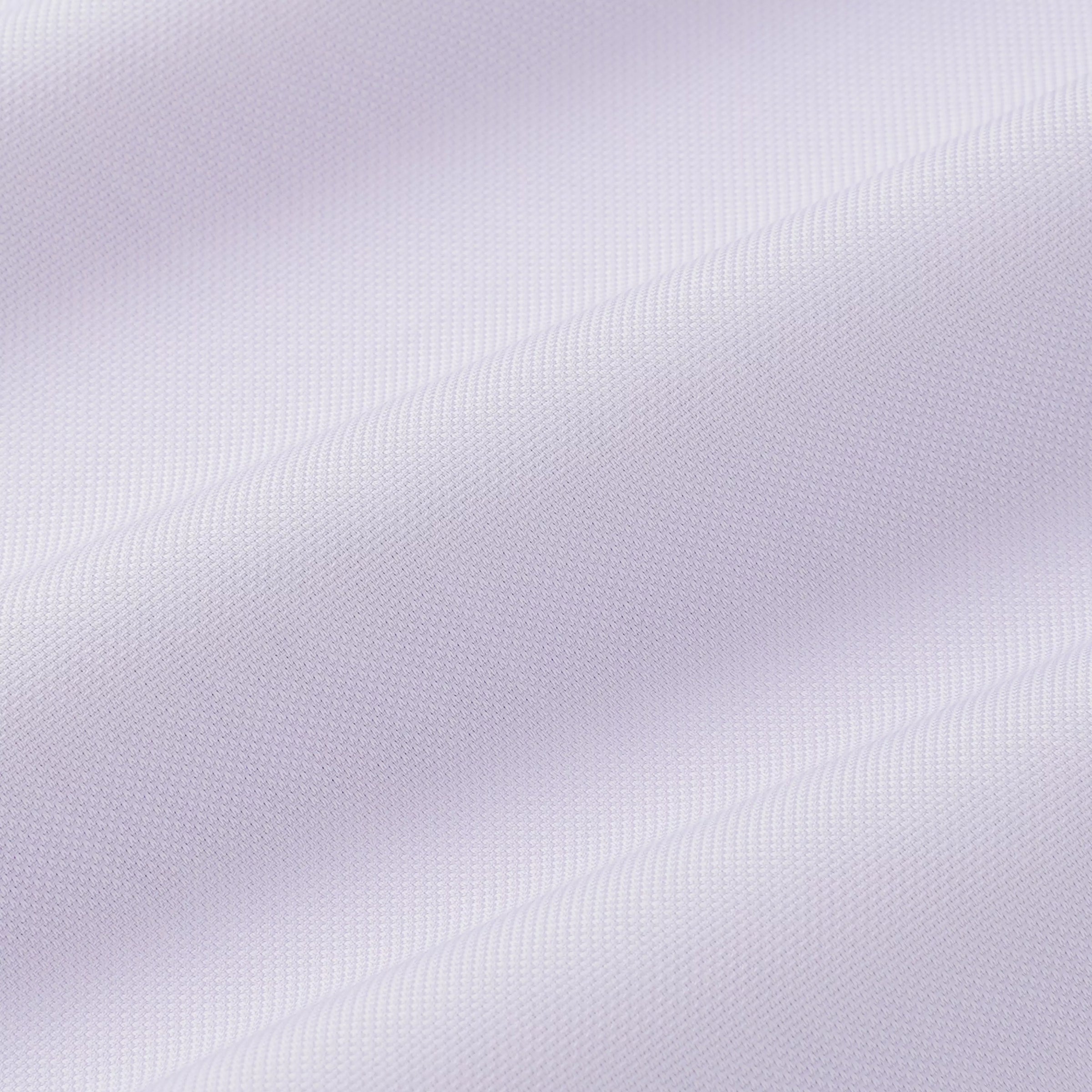 Lilac Classic Fit Double Cuff Plain Dobby Formal Shirt